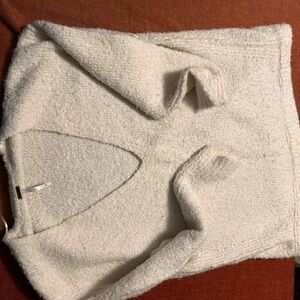 Free People Chanel Ivory Textured Sweater size medium